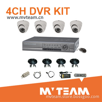 4CH H. 264 Standlone CCTV DVR Kit (MVT-K04DH)